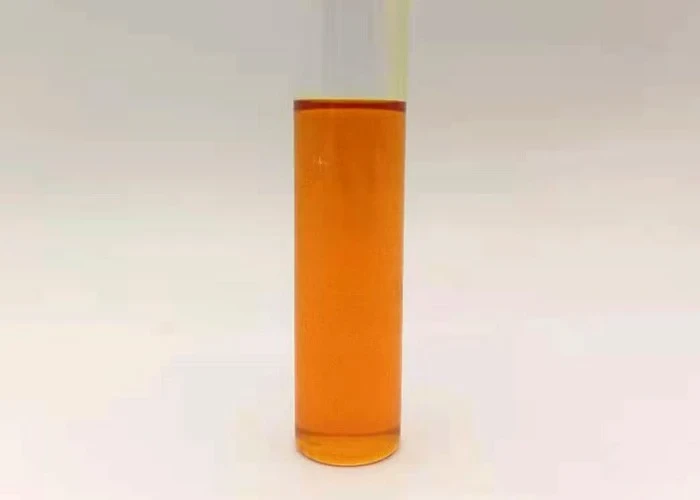 Natural Carotene — liquid color sample.